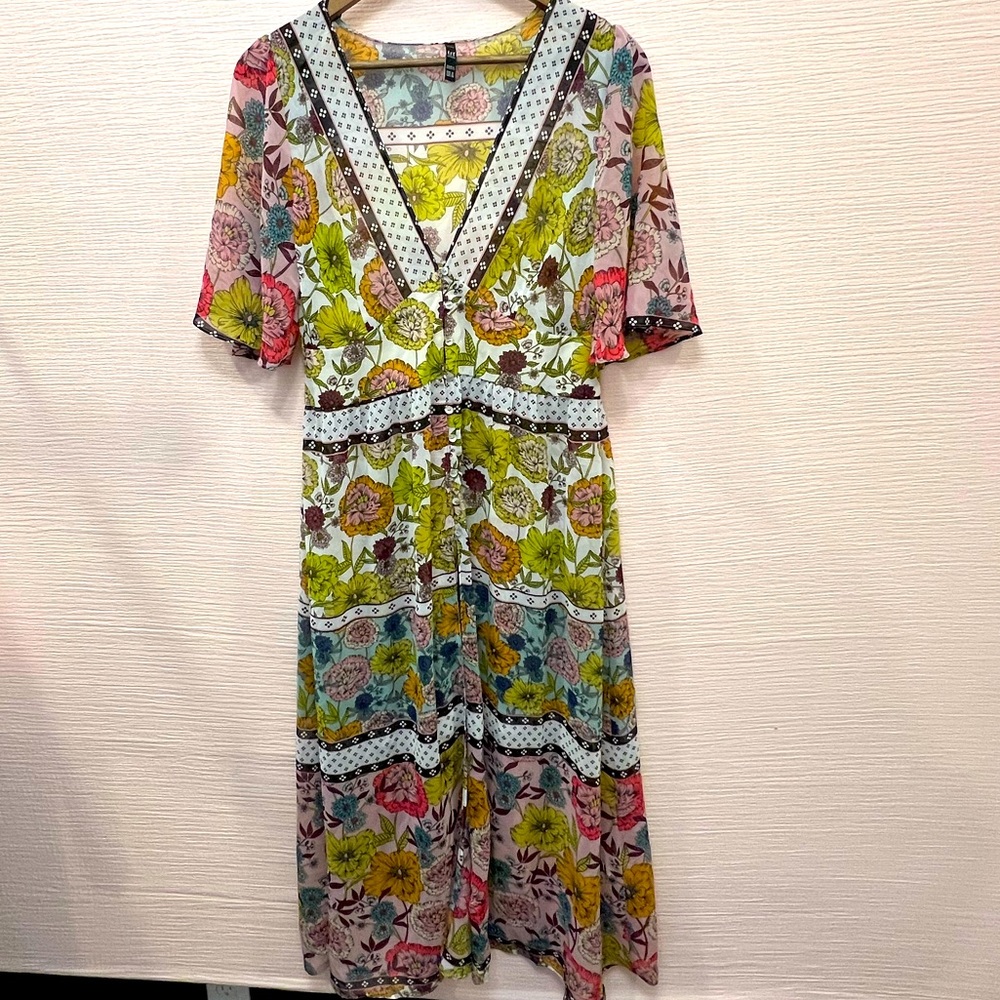 Sheer Zara Boho dress